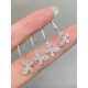 Ruif Jewelry Customized 18k White Gold Natural Diamond Earrings Wholesale price earrings
