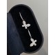 Ruif Jewelry Customized 18k White Gold Natural Diamond Earrings Wholesale price earrings