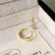 Ruif Jewelry Customized 18k Yellow Gold Natural Diamond Earrings Center Stone 0.18ct Each Wholesale price earrings