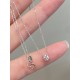 Ruif Jewelry Classic Design 18K White Gold 0.3ct Natural Diamond Necklace Wholesale price necklace