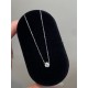 Ruif Jewelry Classic Design 18K White Gold 0.3ct Natural Diamond Necklace Wholesale price necklace
