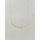 Ruif Jewelry Classic Design 18K Yellow Gold 0.17ct Natural Diamond Necklace Wholesale price necklace