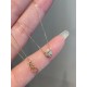 Ruif Jewelry Classic Design 18K Yellow Gold 0.2ct Natural Diamond Necklace Wholesale price necklace