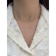 Ruif Jewelry Classic Design 18K Yellow Gold 0.2ct Natural Diamond Necklace Wholesale price necklace