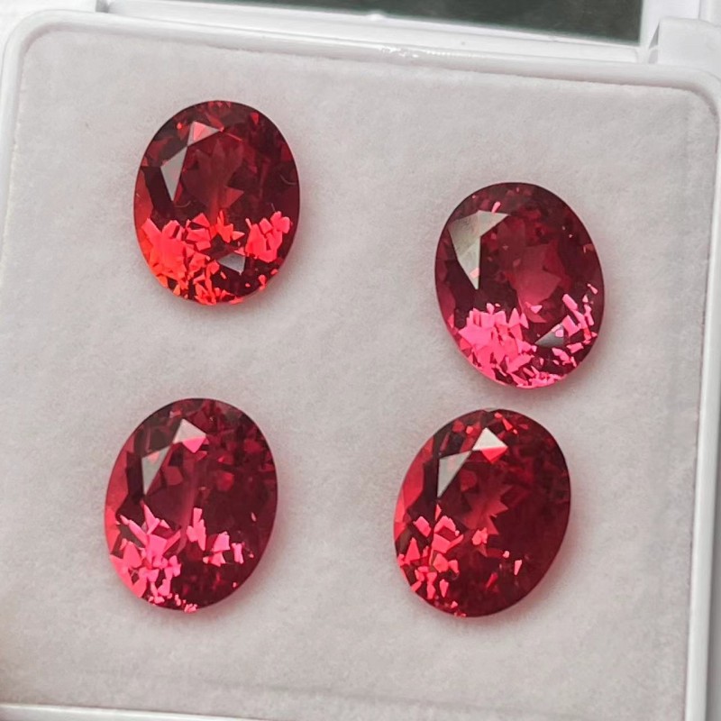 Ruif Jewelry Popular Oval ShapeLab Grown Papalacha Lab Grown Saaphire Loose Stones For Diy Jewelry Ruif Jewelry Popular Oval ShapeLab Grown Papalacha Lab Grown Saaphire Loose Stones For Diy Jewelry