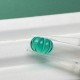 Pirmiana 7mm/10mm Cute Pumpkin Shape Lab Grown Emerald Custom Made Gemstone 