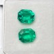Ruif Jewelry Top Quality 8.5x10.5mm Big Corner Emerald Cut Lab Grown Emeralds Columbia Color Loose Gemstone for Diy Jewelry Making Ruif Jewelry Top Quality 8.5x10.5mm Big Corner Emerald Cut Lab Grown Emeralds Columbia Color Loose Gemstone for Diy Jewelry Making