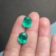 Ruif Jewelry Top Quality 8.5x10.5mm Big Corner Emerald Cut Lab Grown Emeralds Columbia Color Loose Gemstone for Diy Jewelry Making Ruif Jewelry Top Quality 8.5x10.5mm Big Corner Emerald Cut Lab Grown Emeralds Columbia Color Loose Gemstone for Diy Jewelry Making