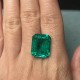 Pirmiana Big Size 11.6ct Emerald Cut 13x16mm Lab Grown Emeralds with Inclushions Like Natural Emerald Gemstone for Jewelry Making Pirmiana Big Size 11.6ct Emerald Cut 13x16mm Lab Grown Emeralds with Inclushions Like Natural Emerald Gemstone for Jewelry Making