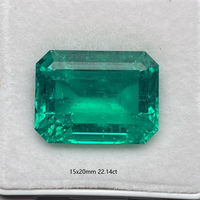 Pirmiana Big Size 22.14ct Emerald Cut 15x20mm Lab Grown Emeralds with Inclushions Like Natural Emerald Gemstone for Jewelry Making Pirmiana Big Size 22.14ct Emerald Cut 15x20mm Lab Grown Emeralds with Inclushions Like Natural Emerald Gemstone for Jewelry Making