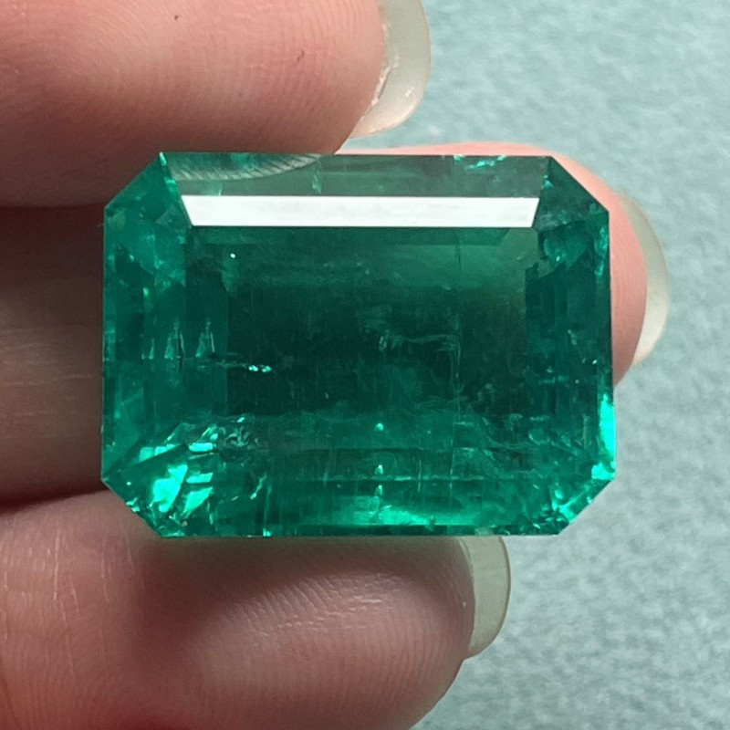 Pirmiana Big Size 22.14ct Emerald Cut 15x20mm Lab Grown Emeralds with Inclushions Like Natural Emerald Gemstone for Jewelry Making Pirmiana Big Size 22.14ct Emerald Cut 15x20mm Lab Grown Emeralds with Inclushions Like Natural Emerald Gemstone for Jewelry Making