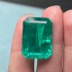 Pirmiana Big Size 27.73ct  Emerald Cut 16.5x22mm Lab Grown Emeralds with Inclushions Like Natural Emerald Gemstone for Jewelry Making