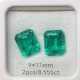 Pirmiana Big Size Emerald Cut 9x11mm Lab Grown Emeralds with Inclushions Like Natural Emerald Gemstone for Jewelry Making Pirmiana Big Size Emerald Cut 9x11mm Lab Grown Emeralds with Inclushions Like Natural Emerald Gemstone for Jewelry Making
