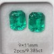 Pirmiana Big Size Emerald Cut 9x11mm Lab Grown Emeralds with Inclushions Like Natural Emerald Gemstone for Jewelry Making Pirmiana Big Size Emerald Cut 9x11mm Lab Grown Emeralds with Inclushions Like Natural Emerald Gemstone for Jewelry Making