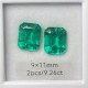Pirmiana Big Size Emerald Cut 9x11mm Lab Grown Emeralds with Inclushions Like Natural Emerald Gemstone for Jewelry Making Pirmiana Big Size Emerald Cut 9x11mm Lab Grown Emeralds with Inclushions Like Natural Emerald Gemstone for Jewelry Making