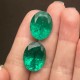Ruif Jewelry Top Quality 14x18mm Oval Shape Lab Grown Emeralds Columbia Color Loose Gemstone for Diy Jewelry Making Ruif Jewelry Top Quality 14x18mm Oval Shape Lab Grown Emeralds Columbia Color Loose Gemstone for Diy Jewelry Making