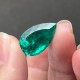 Ruif Jewelry Top Quality Pear Shape 11x18mm 8.09ct Lab Grown Emeralds Columbia Color Loose Gemstone for Diy Jewelry Making