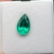 Ruif Jewelry Top Quality Pear Shape 11x18mm 8.09ct Lab Grown Emeralds Columbia Color Loose Gemstone for Diy Jewelry Making