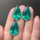 Ruif Jewelry Top Quality Pear Shape 13x22mm Lab Grown Emeralds Columbia Color Loose Gemstone for Diy Jewelry Making Ruif Jewelry Top Quality Pear Shape 13x22mm Lab Grown Emeralds Columbia Color Loose Gemstone for Diy Jewelry Making