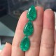 Ruif Jewelry Top Quality Pear Shape 10x16mm Lab Grown Emeralds Columbia Color Loose Gemstone for Diy Jewelry Making Ruif Jewelry Top Quality Pear Shape 10x16mm Lab Grown Emeralds Columbia Color Loose Gemstone for Diy Jewelry Making