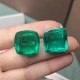 Pirmiana High Quality Colombia Color Sugar Loaf Lab Grown Emerald Loose Gemstone  for Jewelry Making