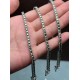 Ruif Jewelry Classic Popular Design 3mm Each Green Color Moissanite tennis  Bracelet S925 Silver  Fashion Jewelry 