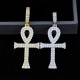 Ruif Jewelry S925 silver Moissanite cross pendant can be worn with a 3mm-6.5mm tennis chain(Just the Moissanite pendant, not including the chain) Ruif Jewelry S925 silver Moissanite cross pendant can be worn with a 3mm-6.5mm tennis chain(Just the Moissanite pendant, not including the chain)