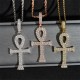 Ruif Jewelry S925 silver Moissanite cross pendant can be worn with a 3mm-6.5mm tennis chain(Just the Moissanite pendant, not including the chain) Ruif Jewelry S925 silver Moissanite cross pendant can be worn with a 3mm-6.5mm tennis chain(Just the Moissanite pendant, not including the chain)