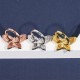 Ruif Jewelry S925 Silver Moissanite Butterfly Ring Light luxury fashion rings Ruif Jewelry S925 Silver Moissanite Butterfly Ring Light luxury fashion rings