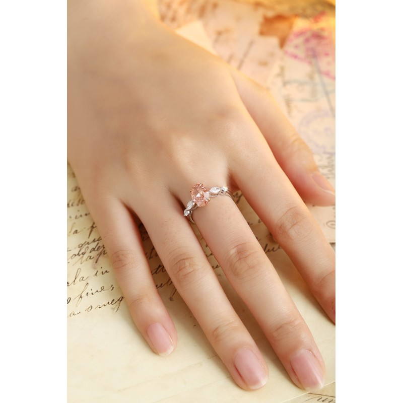 Ruif Jewelry Classic Design PT950 Platinum 2.21ct Lab Grown Diamond Ring Gemstone Jewelry