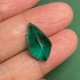 Ruif Jewelry  New 10.5x18mm Cabonch Kite Shape Lab Grown Emerald Gemstone Size and Shape Custom Made Accept