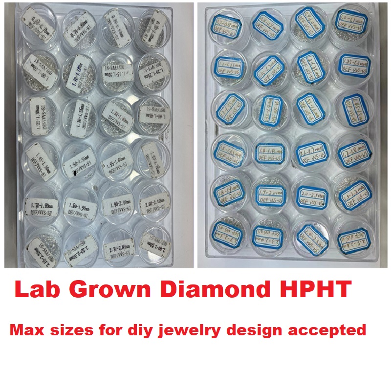 Ruif Jewelry Wholesale Price 0.5CT/bag 0.8-2.9mm small melee size DEF white Color Lab Diamond Excellent VS Round HPHT Loose Lab Grown Diamond loose stone Ruif Jewelry Wholesale Price 0.5CT/bag 0.8-2.9mm small melee size DEF white Color Lab Diamond Excellent VS Round HPHT Loose Lab Grown Diamond loose stone