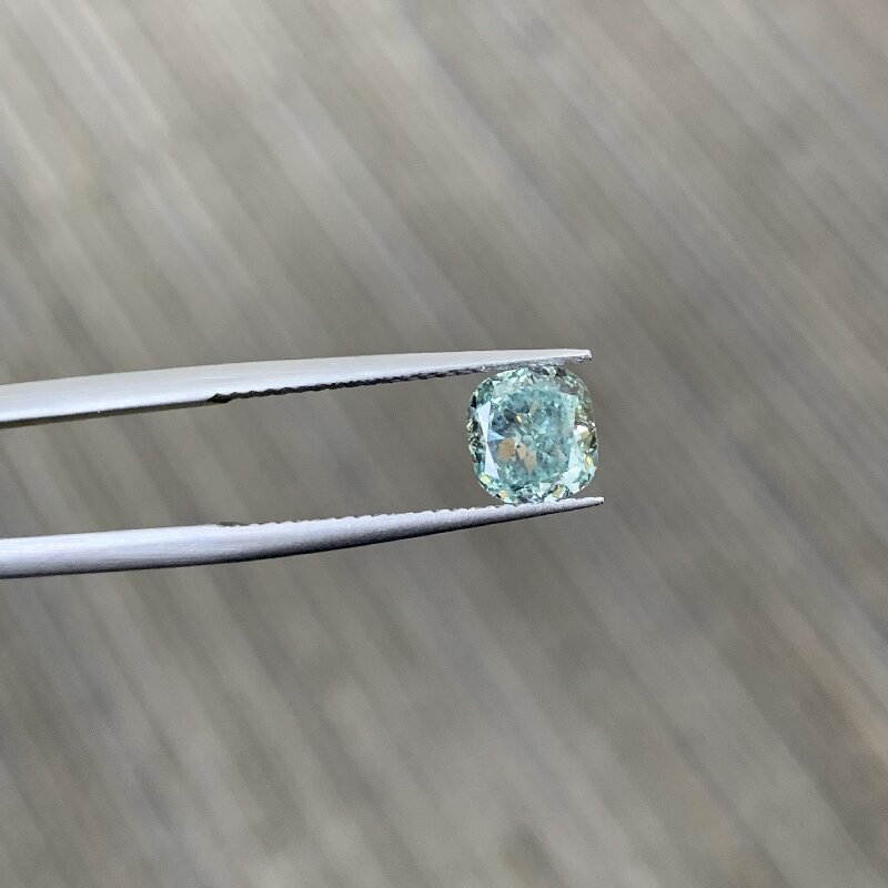 Ruif Jewelry 1.31ct Green Lab Grown Diamonds IGI certificate LG671406651 Diamonds for DIY Jewelry Making Size Customizable