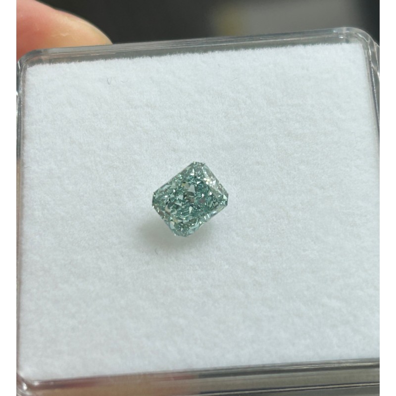 Ruif Jewelry 1.35ct Green Lab Grown Diamonds IGI certificate LG671406673 Diamonds for DIY Jewelry Making Size Customizable