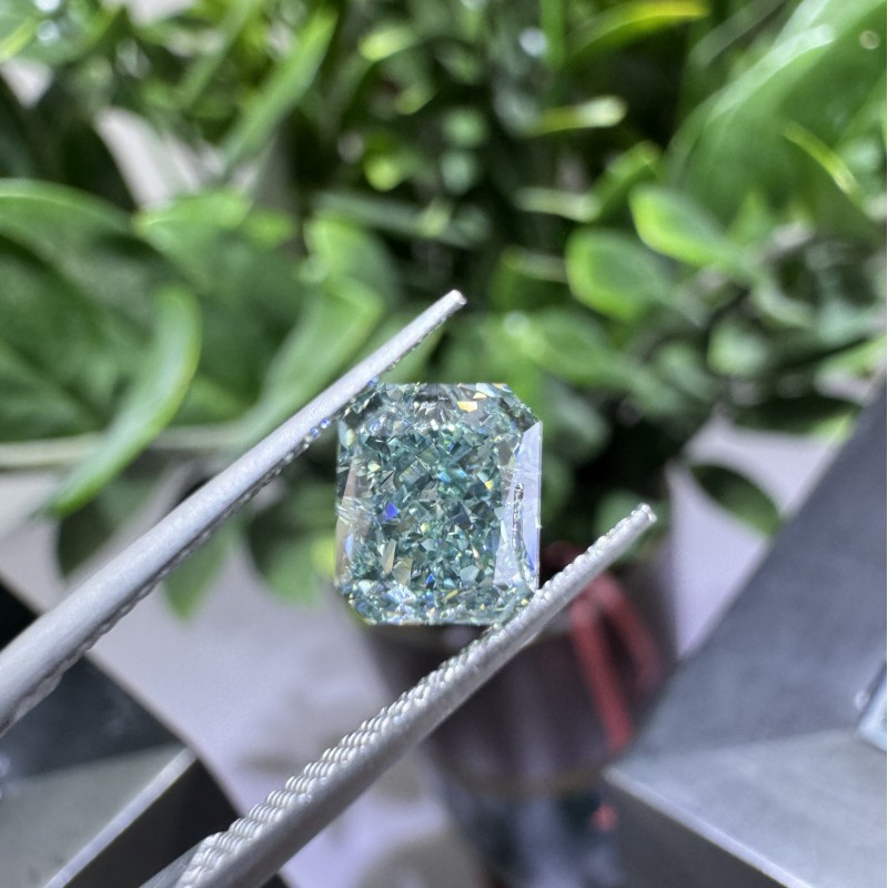 Ruif Jewelry 1.72ct Green Lab Grown Diamonds IGI certificate LG727513178 Diamonds for DIY Jewelry Making Size Customizable