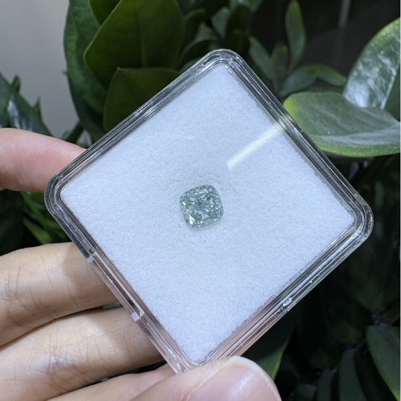 Ruif Jewelry 1.80ct Green Lab Grown Diamonds IGI certificate LG732561276 Diamonds for DIY Jewelry Making Size Customizable