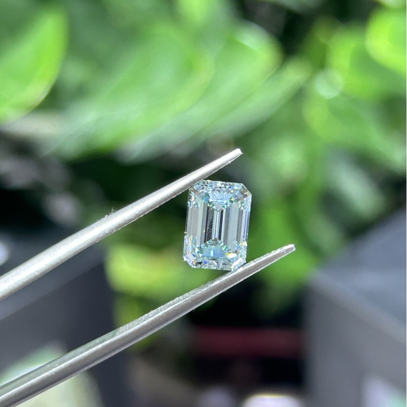 Ruif Jewelry 2.75ct Green Lab Grown Diamonds IGI certificate LG727513207 Diamonds for DIY Jewelry Making Size Customizable