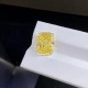 Ruif Jewelry Cushion Cut 12.25CT Yellow Lab Grown Diamond with IGI certificate LG734514739