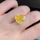 Ruif Jewelry Heart Cut 10.10CT Yellow Lab Grown Diamond with IGI certificate LG738527038
