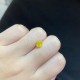 Ruif Jewelry 1.18ct Fancy Vivid  Yellow Radiant Cut Lab Grown Diamond HPHT Loose Diamond for Jewelry Making
