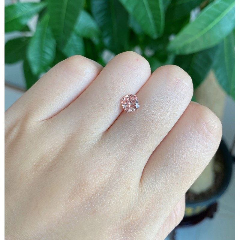 Ruif Jewelry Cushion Cut 1.06ct Fancy Pink CVD Lab Grown Diamond Can Custom Your Favoirite Jewelry with This Diamond Ruif Jewelry Cushion Cut 1.06ct Fancy Pink CVD Lab Grown Diamond Can Custom Your Favoirite Jewelry with This Diamond