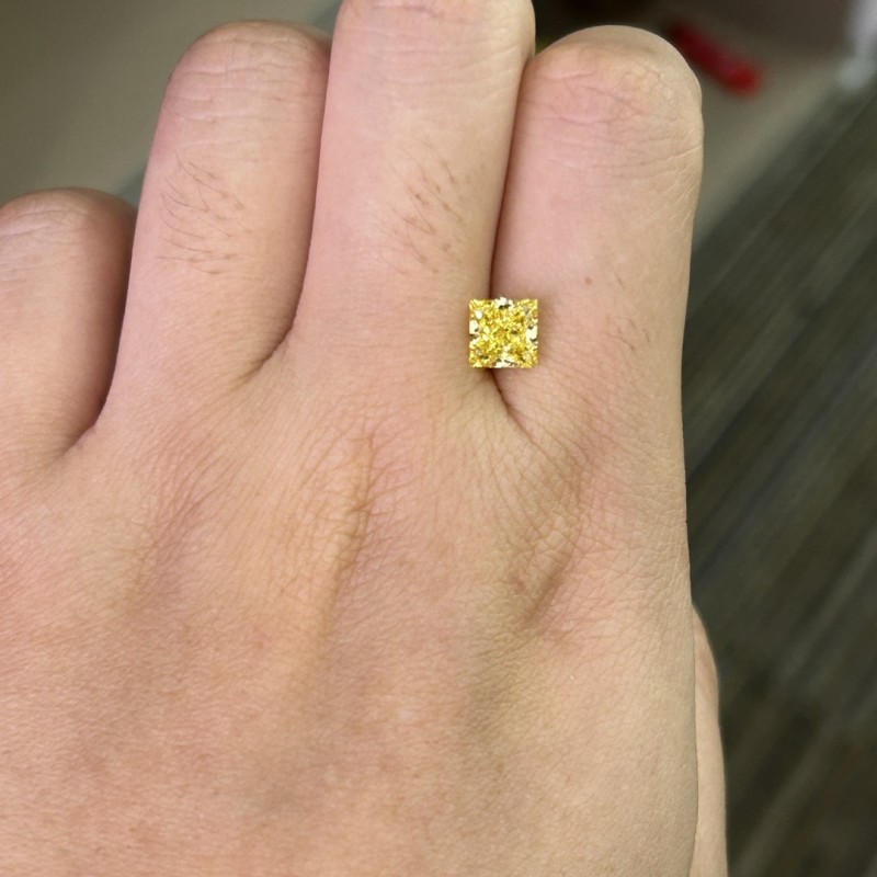 Ruif Jewelry 0.8-1.53ct Fancy Yellow Four Shapes Lab Grown Yellow Diamond IGI Certificate Accept Custom Design Fine Jewelry Ruif Jewelry 0.8-1.53ct Fancy Yellow Four Shapes Lab Grown Yellow Diamond IGI Certificate Accept Custom Design Fine Jewelry