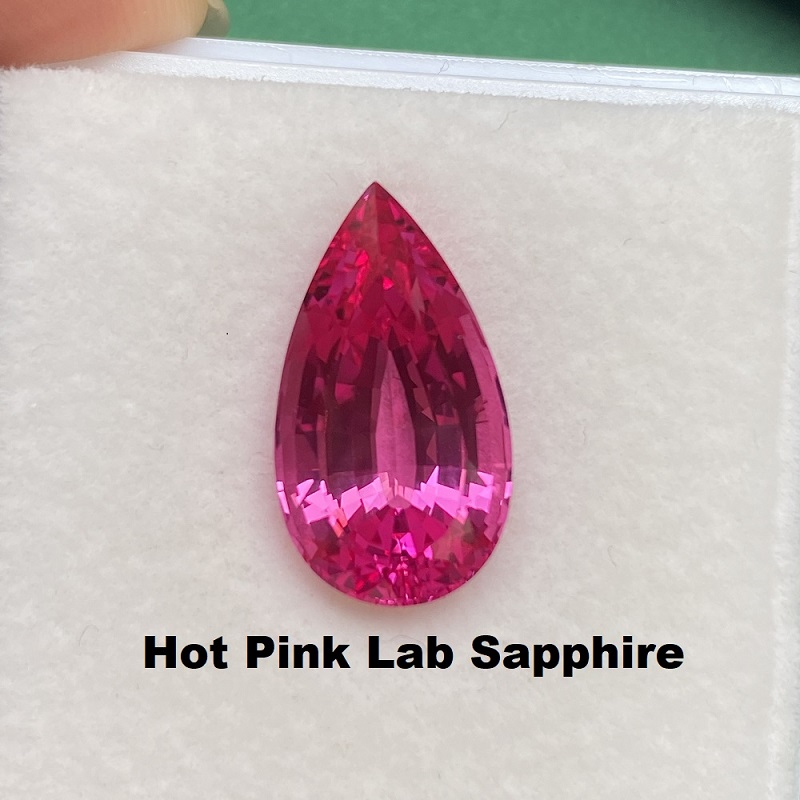Ruif New Popular Lab Grown Sapphire Natrual Gems Cutting Pear Shape Loose Gemstone for DIY Jewelry Making Ruif New Popular Lab Grown Sapphire Natrual Gems Cutting Pear Shape Loose Gemstone for DIY Jewelry Making