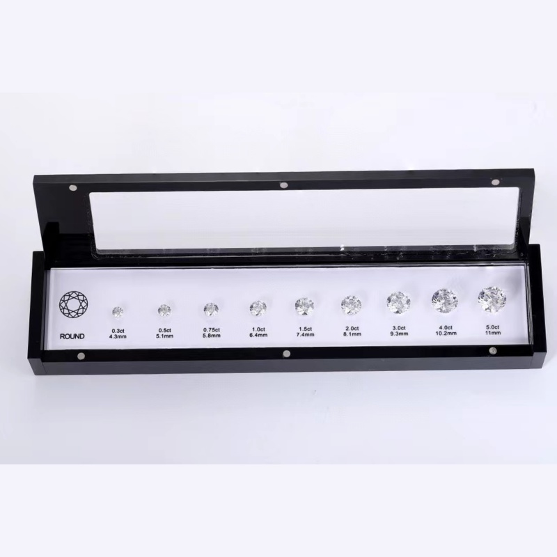 Ruif Cubic Zirconia Loose Stones Diamond Gemstones With Different Size Master Tester Comparison Set Ruif Cubic Zirconia Loose Stones Diamond Gemstones With Different Size Master Tester Comparison Set