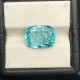 Ruif Jewelry Popular 12x16mm15.56ct Cushion Cut Lab Grown Paraiba Sapphire Loose Crushed Ice Cutting Semi-precious Stone Sales 
