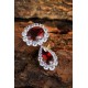 Ruif Jewelry 18K White Gold 21.52ct Lab Ruby Brooch Red Color Cubic Zircon Brooch Fashion Jewelry Ruif Jewelry 18K White Gold 21.52ct Lab Ruby Brooch Red Color Cubic Zircon Brooch Fashion Jewelry