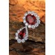 Ruif Jewelry 18K White Gold 21.52ct Lab Ruby Brooch Red Color Cubic Zircon Brooch Fashion Jewelry Ruif Jewelry 18K White Gold 21.52ct Lab Ruby Brooch Red Color Cubic Zircon Brooch Fashion Jewelry
