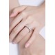 Ruif Jewelry Classic Design 18K gold 19.2ct Radiant Cut White Color Simulated Diamond Ring Wedding Bands