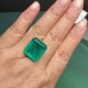 Ruif Jewelry Collection 19.62ct Lab Grown Emerald Colombia Color Hydrothermal Emeralds Loose Gemstone for Diy Jewelry Making