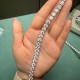 Ruif Jewelry Classic Design18k white gold 1ct Each Round Shape Lab Grown Diamond Tennis Bracelet Gemstone Jewelry